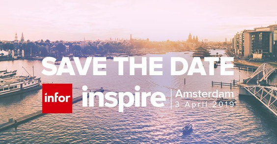 Infor Inspire Amsterdam 3 april 2019